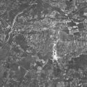Photographie aérienne allemande de la petite ville d’Auschwitz et de ses environs en 1940. Collection: Archiwum Państwowe w Katowicach Oddział w Oświcięmiu