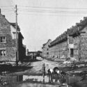 Bouw van de nieuwe IG Farbenwoonwijk in 1942-1943